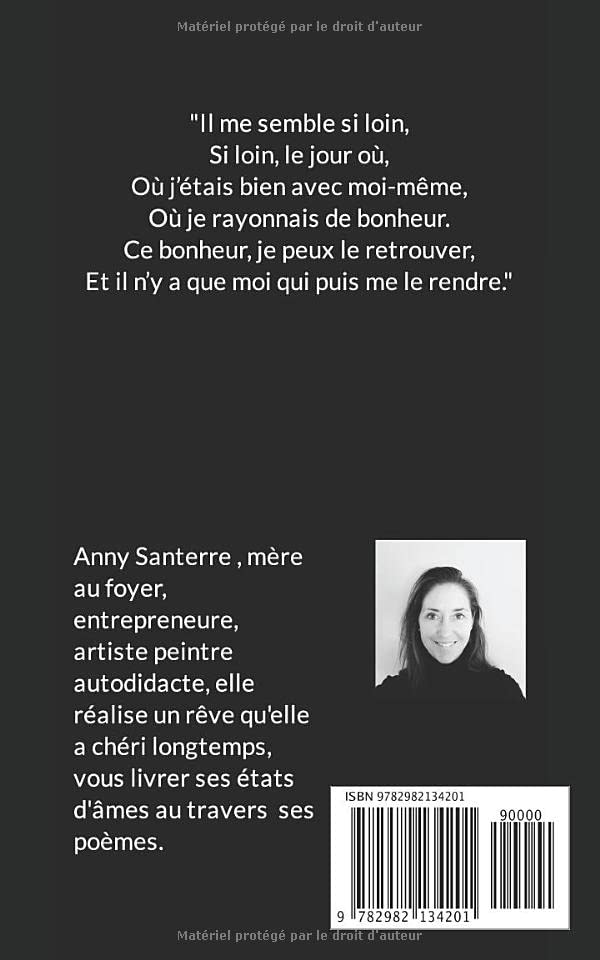 Livre États d'âme - Anny Santerre (Livre neuf) - ISBN 2982134209