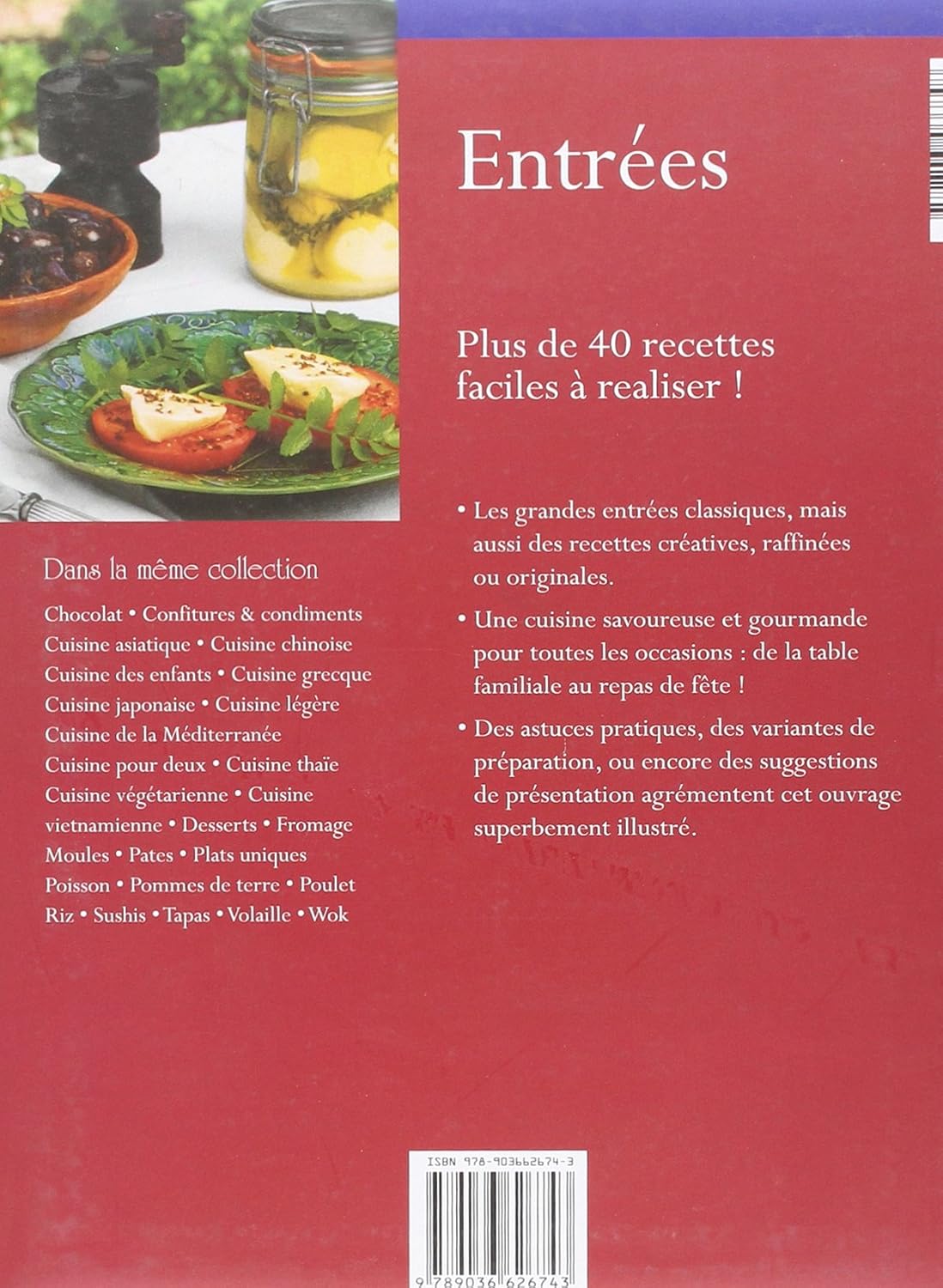 Livre Entrées - Collectif (Livre d'occasion) - ISBN 9036626749