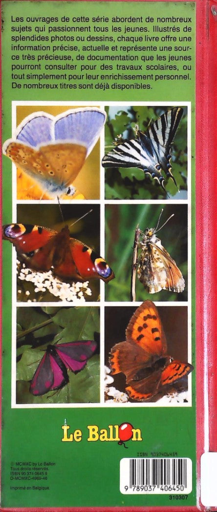 Livre À la découverte de la chenille au papillon - T. Montagne (Livre d'occasion)