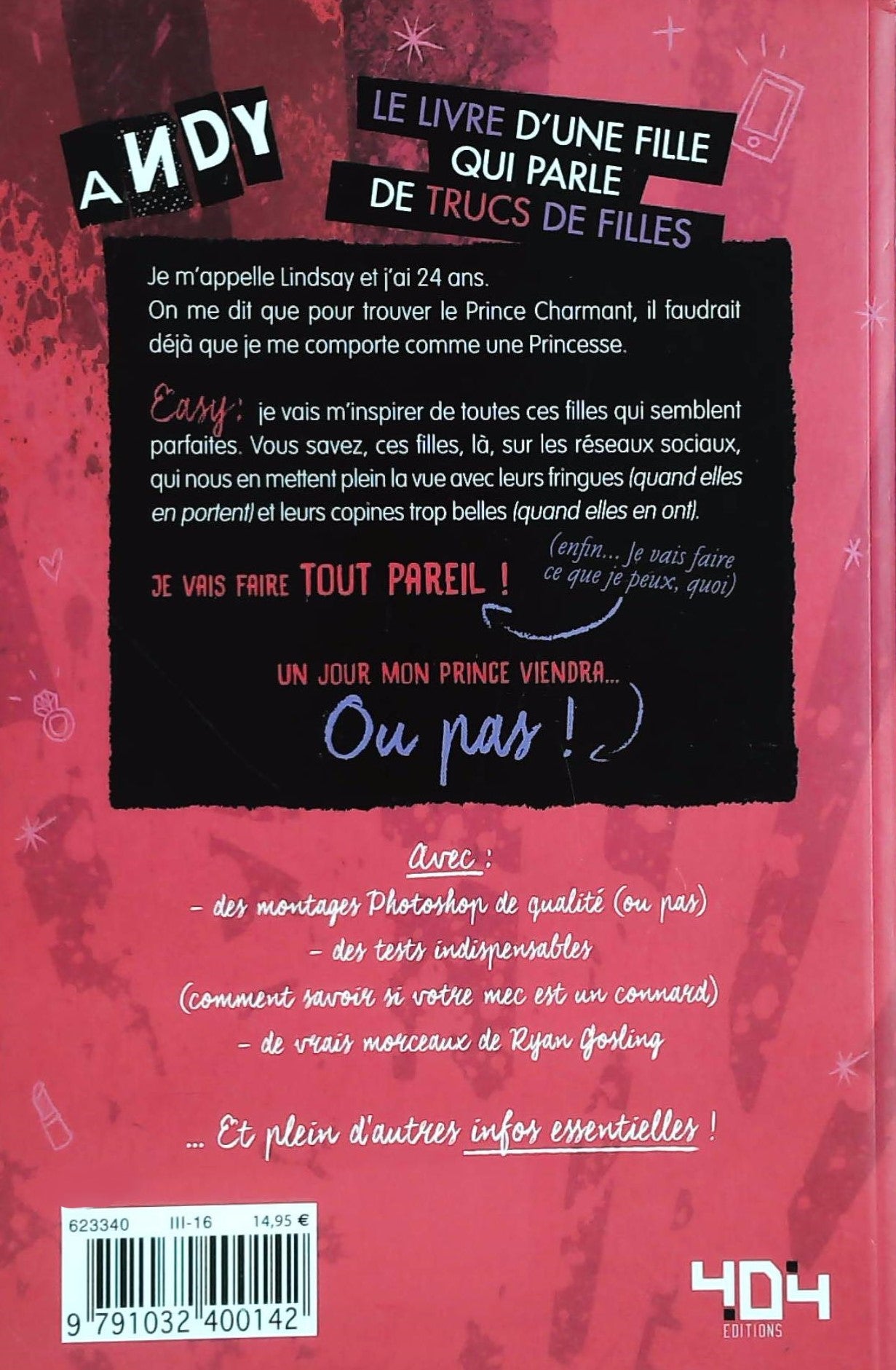 Livre Princesse 2.0 - Andy (Livre d'occasion)