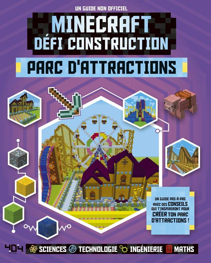 Minecraft défi construction : Parc d'attraction