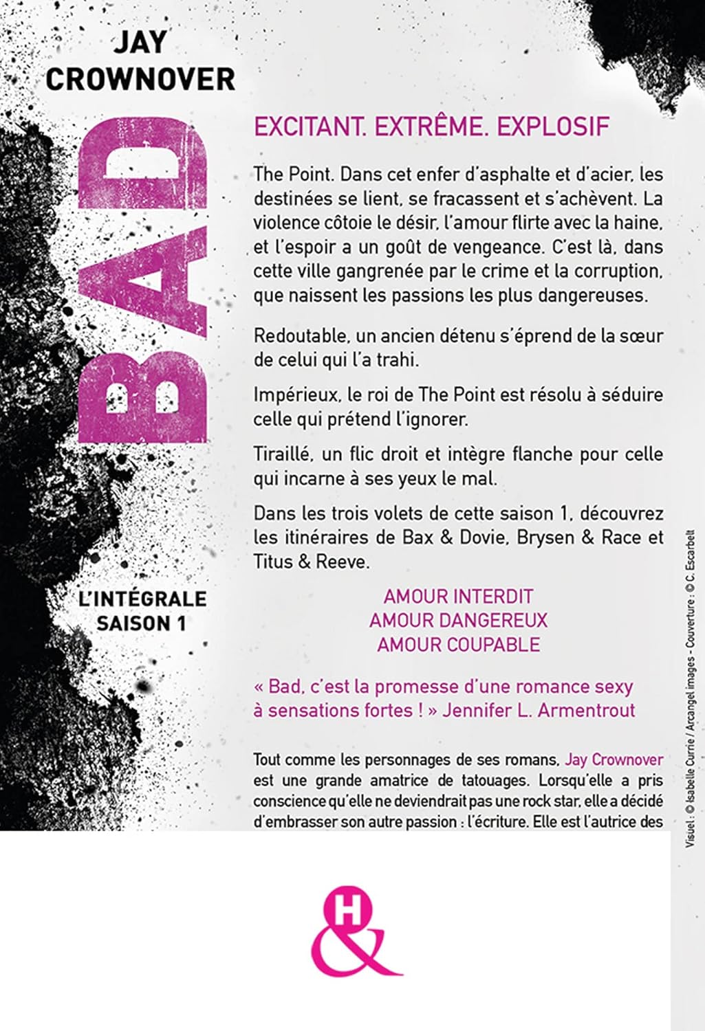 Bad Saison 1: Découvrez l'intégrale de la série BAD - Tome 1 à 3 (Jay Crownover)