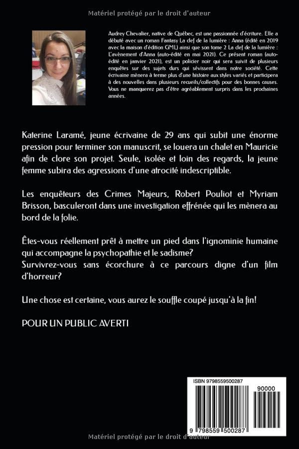 Livre Enquête Laramé : L'héritage de la folie - Audrey Chevalier (Livre d'occasion)