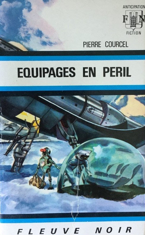Livre Équipages en péril - Pierre Courcel (Livre d'occasion)
