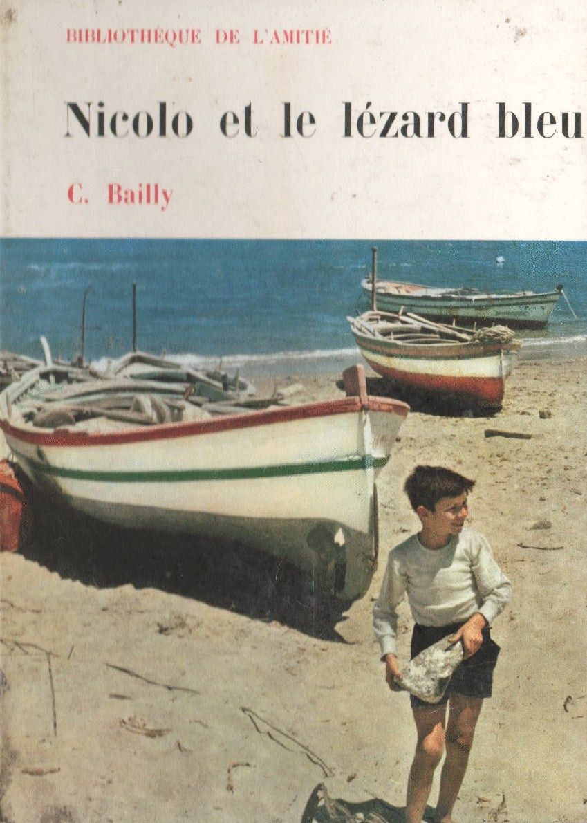 Livre Nicolo etle lézard bleu - C. Bailly (Livre d'occasion)