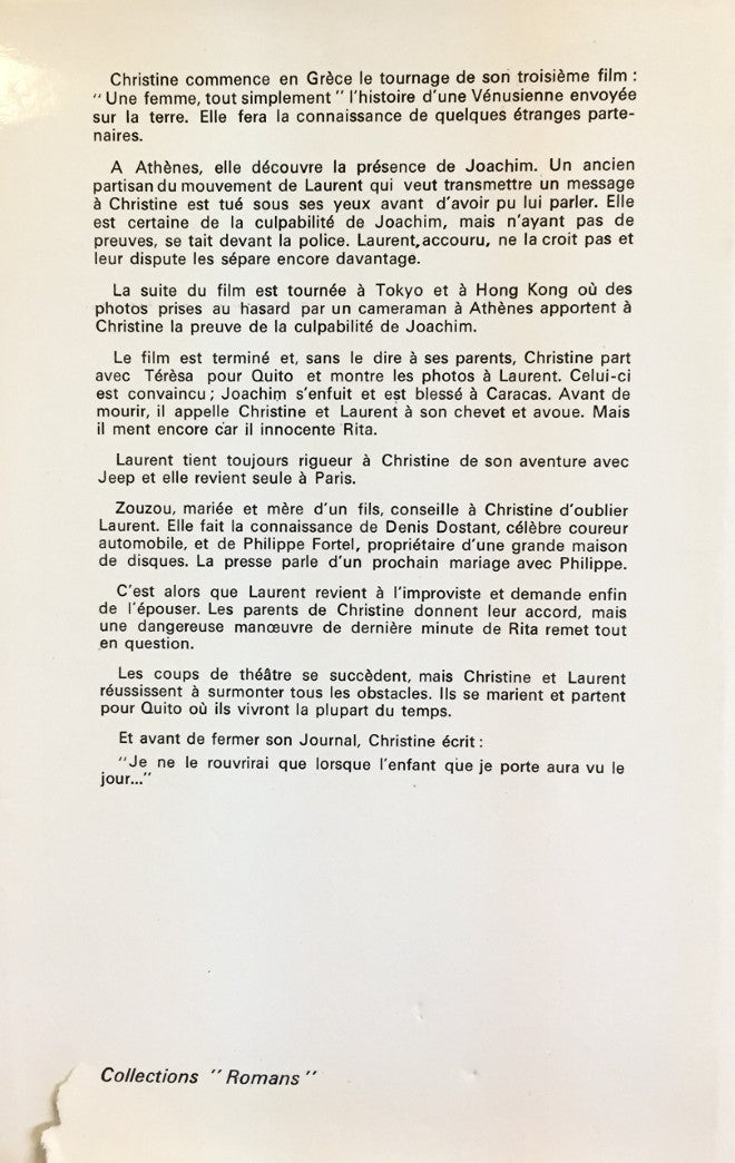 Livre Christine et le bonheur - Hugo de Haan (Livre d'occasion)
