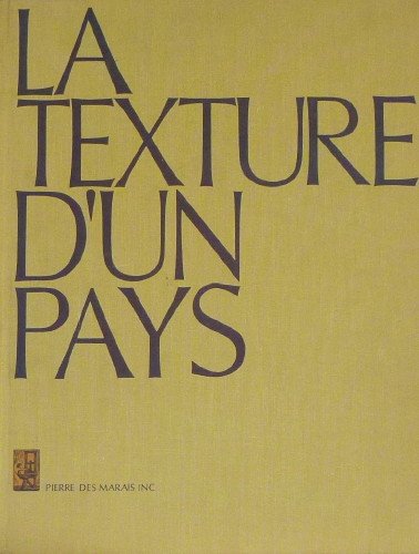 Livre La texture d'un pays - Guy Michaud (Livre d'occasion)