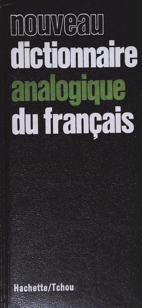 Livre Nouveau dictionnaire analogique du français - Collectif (Livre d'occasion)