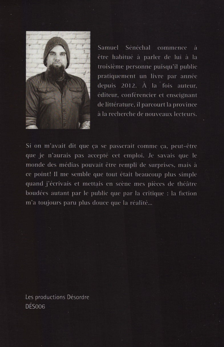 Livre Faits divers - Samuel Sénéchal (Livre neuf) - ISBN DÉS006