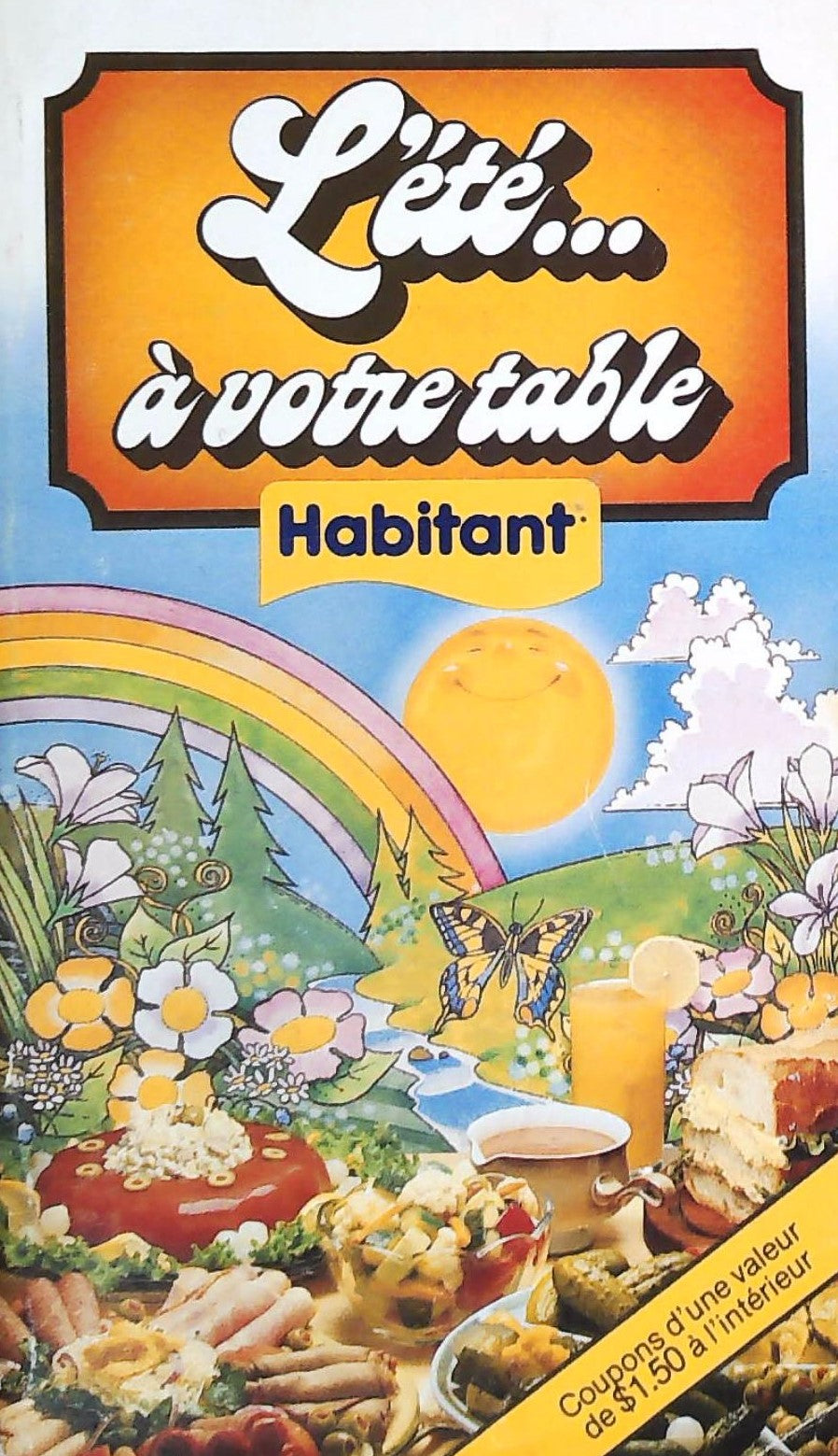 Livre L'été... à votre table (Habitant) (Livre d'occasion)