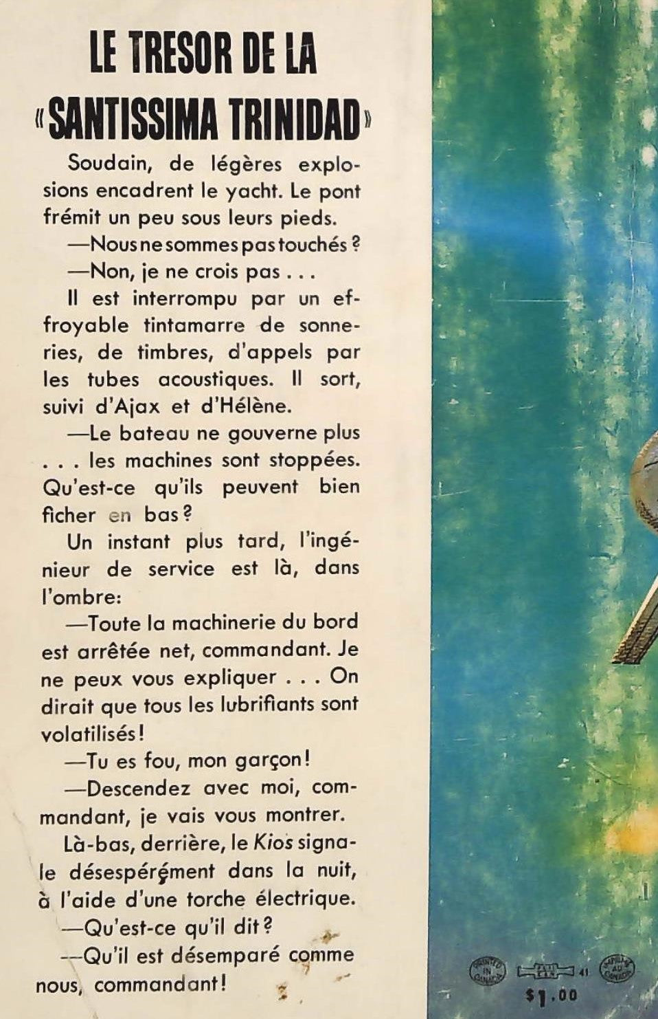 Livre Le trésor de Santissima Trinidad - Maurice Gagnon (Livre d'occasion)