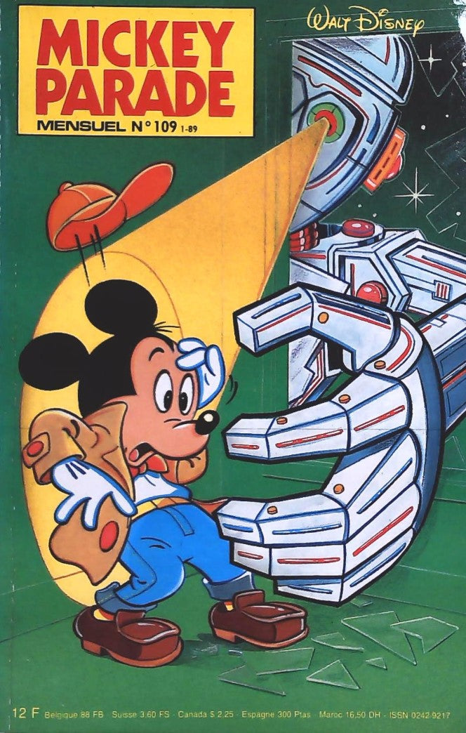 Livre Mickey et le vandale de la pleine lune - Walt Disney (Livre d'occasion)