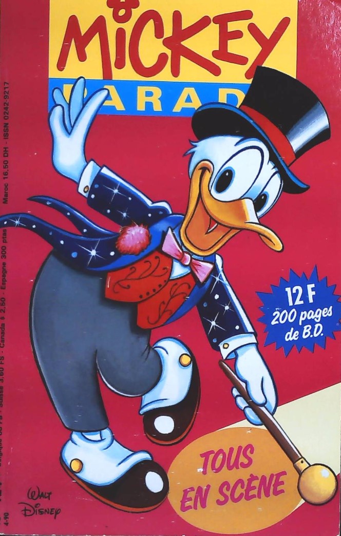 Livre Tous en scène - Walt Disney (Livre d'occasion)