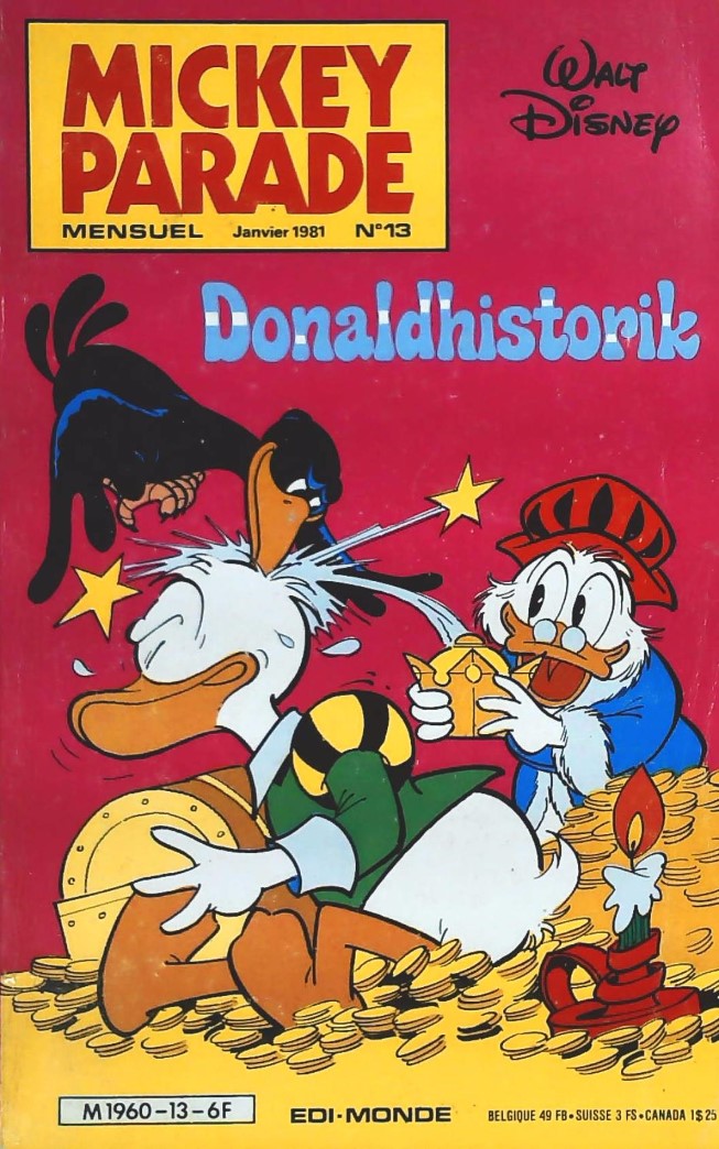 Livre Donaldhistorik - Walt Disney (Livre d'occasion)