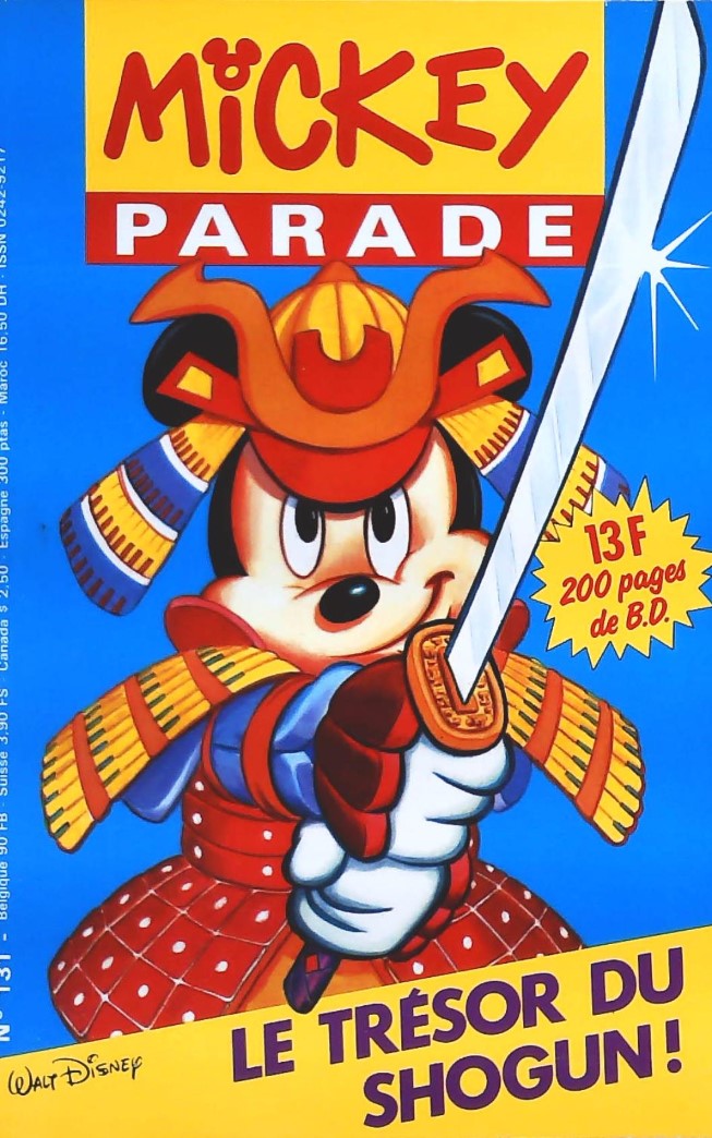 Livre Le trésor du Shogun - Walt Disney (Livre d'occasion)