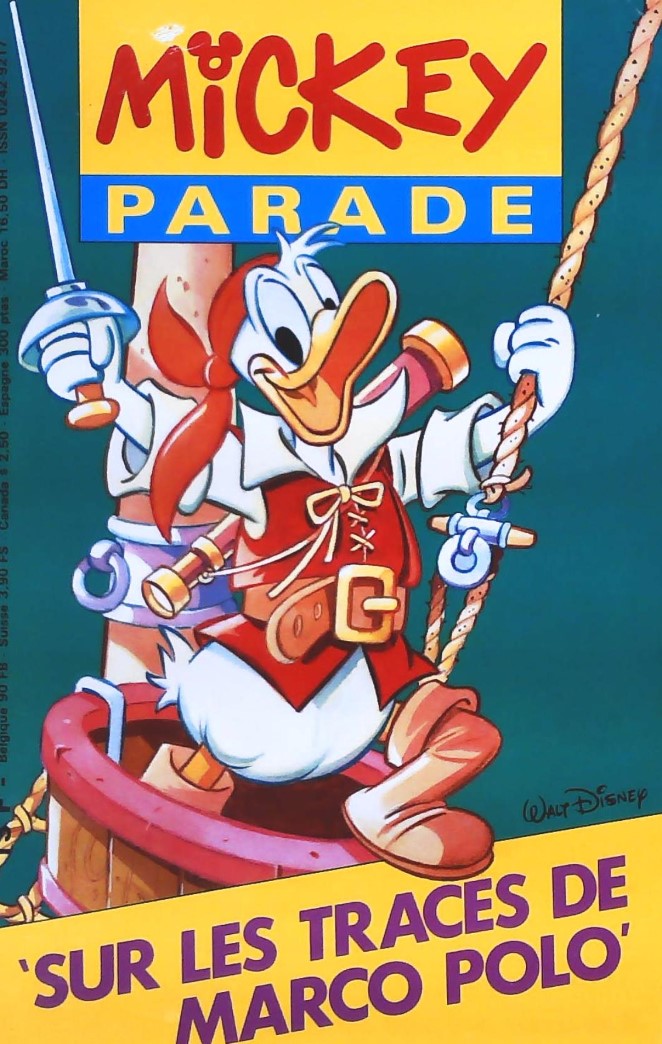 Livre Sur les traces de Marco Polo - Walt Disney (Livre d'occasion)