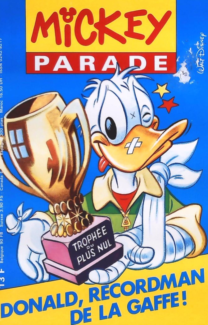 Livre Donald, recordman de la gaffe! - Walt Disney (Livre d'occasion)