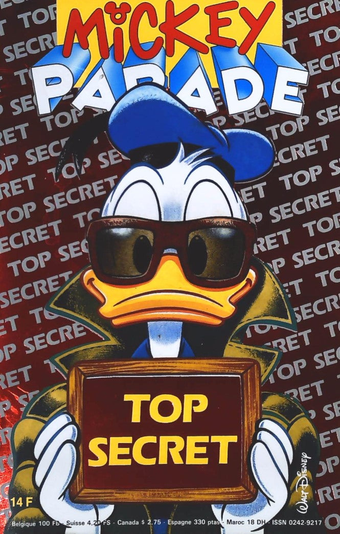 Livre Top secret - Walt Disney (Livre d'occasion)