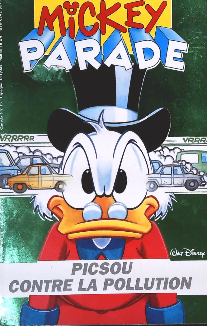 Livre Picsou contre la pollution - Walt Disney (Livre d'occasion)