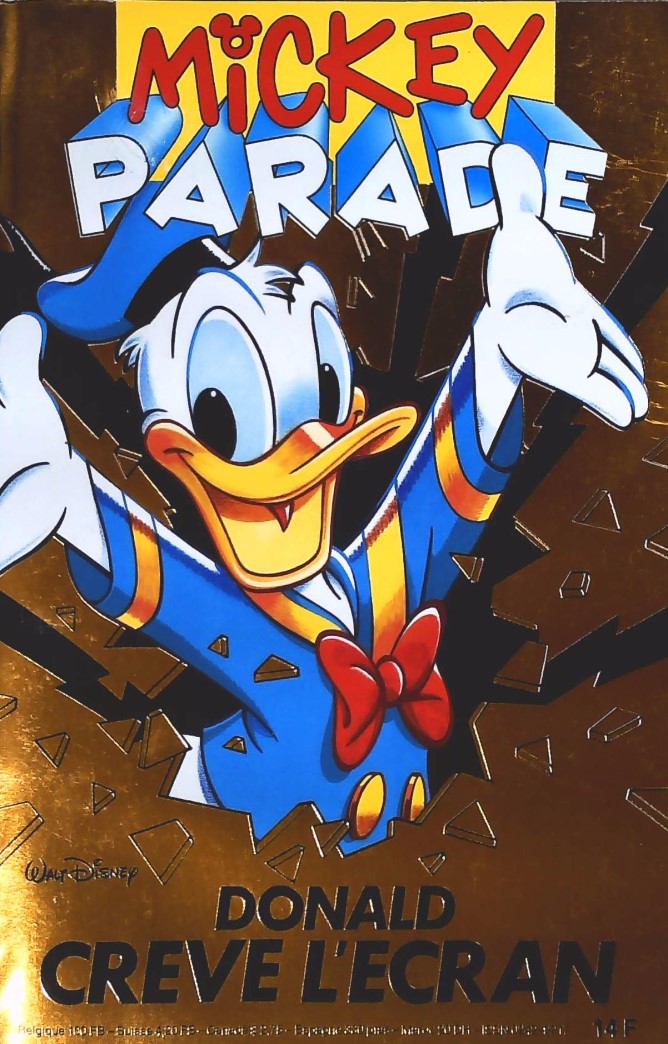 Livre Donald crève l'écran - Walt Disney (Livre d'occasion)