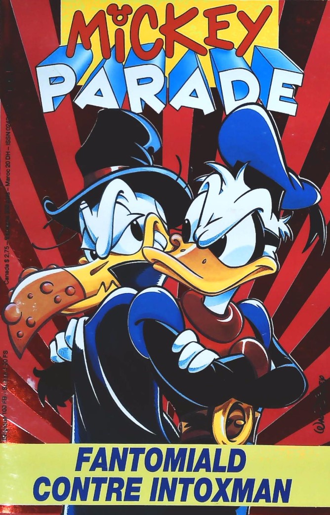 Livre Fantomiald contre Intoxman - Walt Disney (Livre d'occasion)