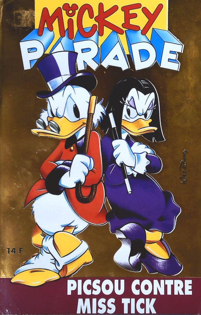 Livre Picsou contre Miss Tick - Walt Disney (Livre d'occasion)