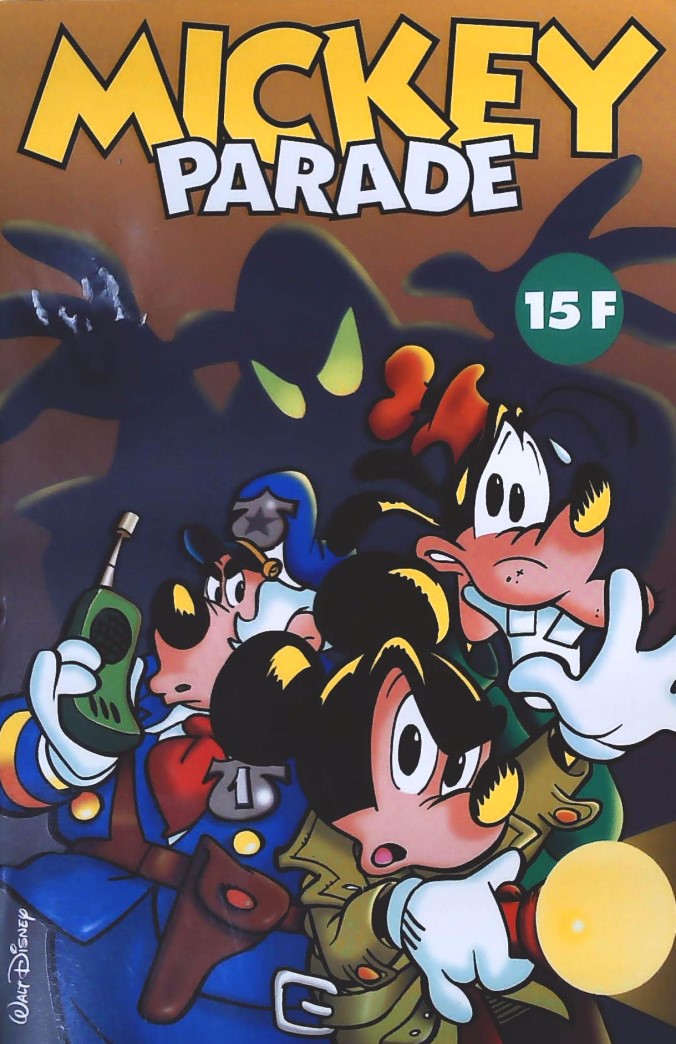 Livre Mickey et le double secret du fantôme noir - Walt Disney (Livre d'occasion)