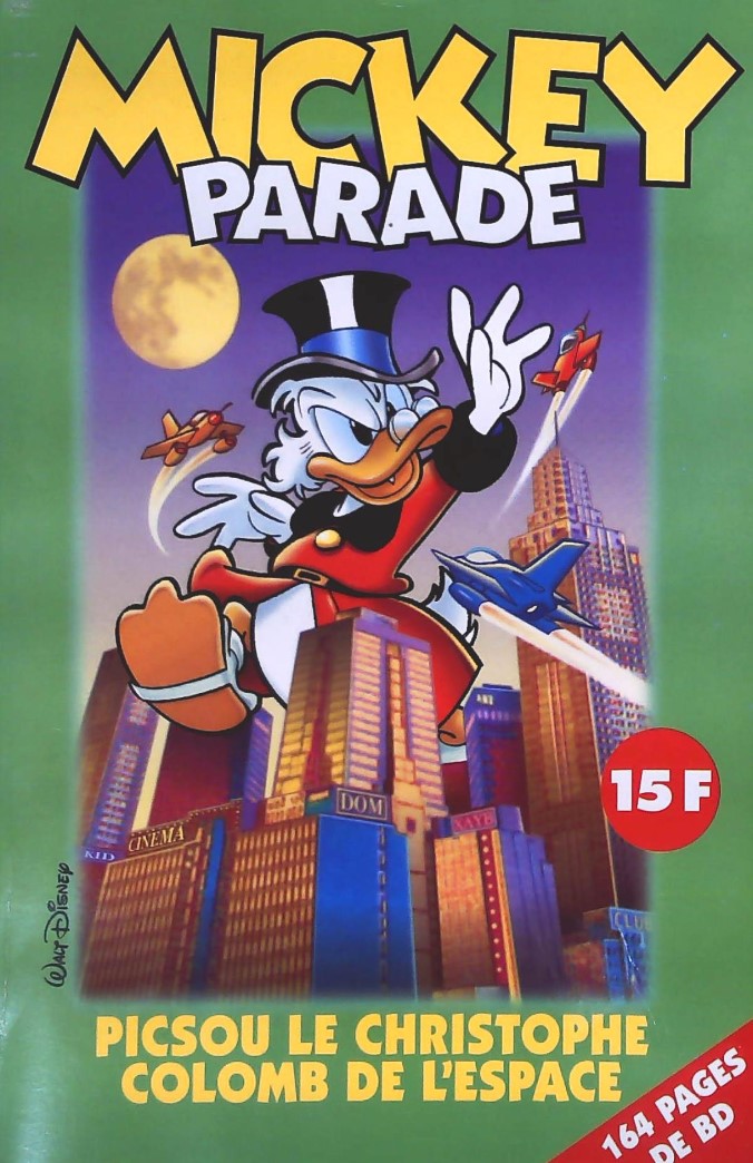 Livre Picsou le Christophe Colomb de l'espace - Walt Disney (Livre d'occasion)