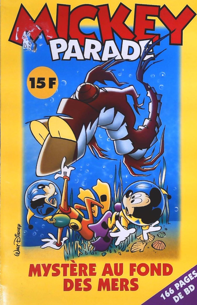Livre Mystère au fond des mers - Walt Disney (Livre d'occasion)