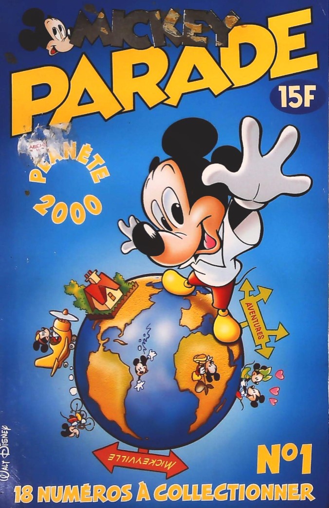 Livre Planète 2000 #1 - Walt Disney (Livre d'occasion)