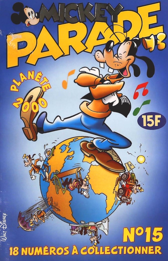 Livre Planète 2000 #15 - Walt Disney (Livre d'occasion)