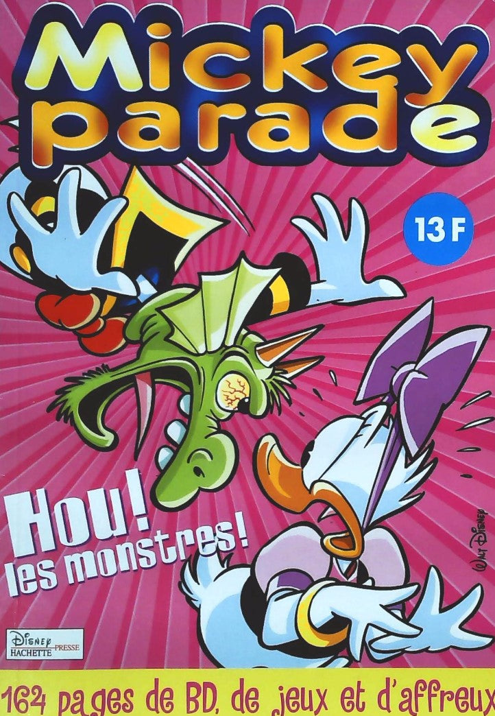 Livre Hou! les monstres! - Walt Disney (Livre d'occasion)