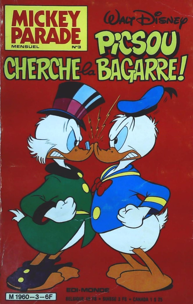 Livre Picsou cherche la bagarre! - Walt Disney (Livre d'occasion)