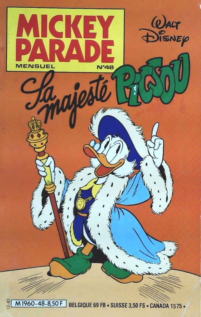 Livre Sa majesté Picsou - Walt Disney (Livre d'occasion)