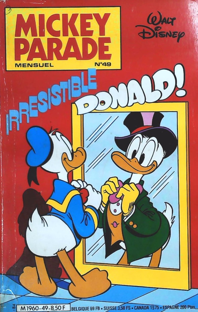 Livre Irrésistible Donald! - Walt Disney (Livre d'occasion)