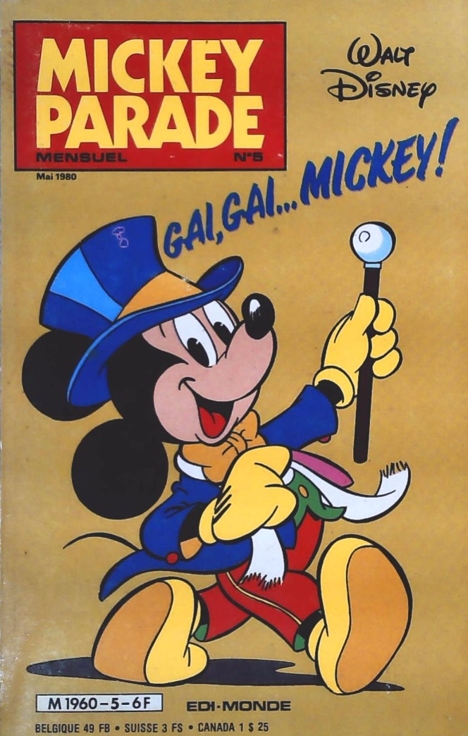 Livre Gai, gai… Mickey! - Walt Disney (Livre d'occasion)