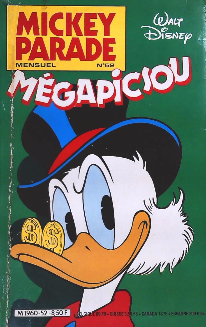 Livre MégaPicsou - Walt Disney (Livre d'occasion)