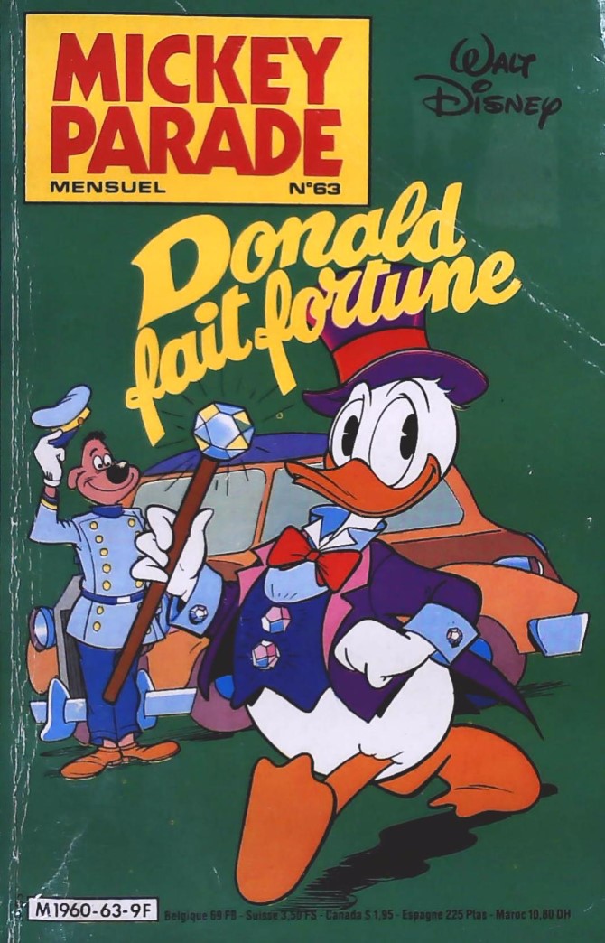 Livre Donald fait fortune - Walt Disney (Livre d'occasion)