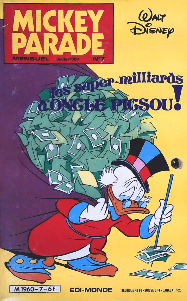 Livre Les super-milliards d'Oncle Picsou - Walt Disney (Livre d'occasion)