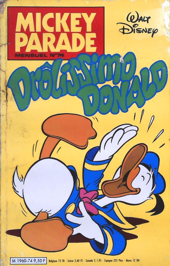 Livre Drôlissimo donald - Walt Disney (Livre d'occasion)
