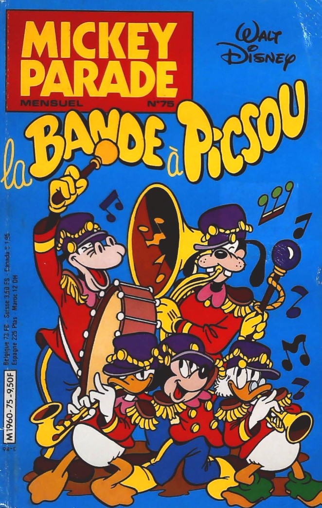 Livre La bande à picsou - Walt Disney (Livre d'occasion)