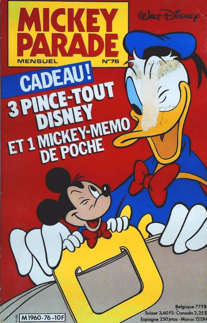 Livre 3 pince-tout Disney - Walt Disney (Livre d'occasion)
