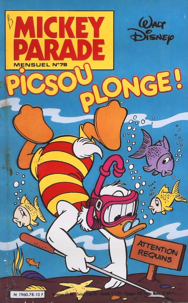 Livre Picsou plonge! - Walt Disney (Livre d'occasion)