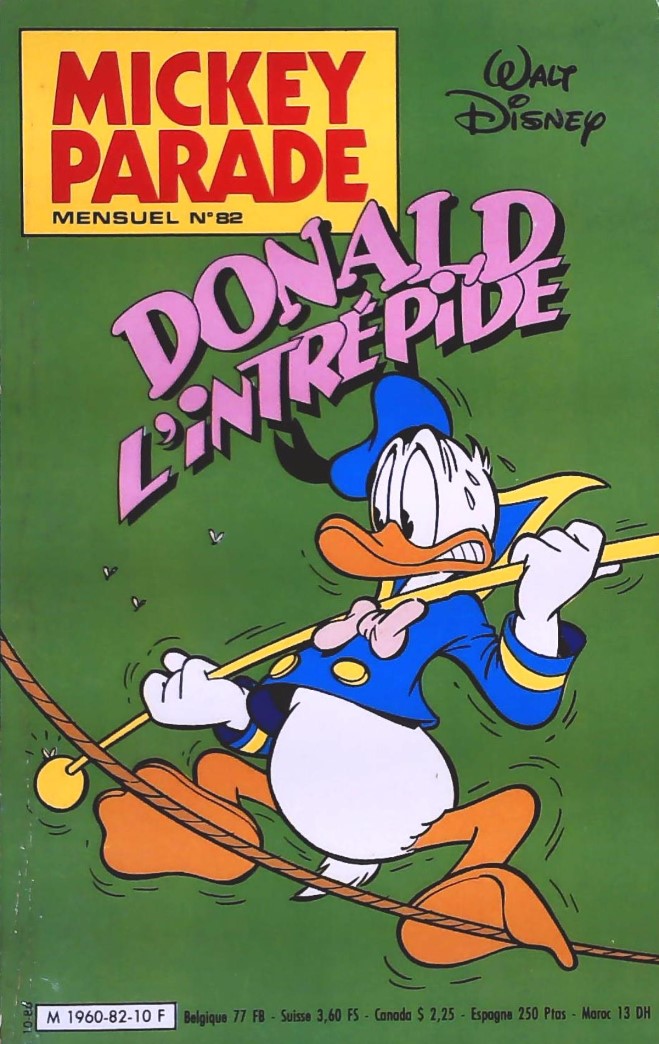 Livre Donald l'intrépide - Walt Disney (Livre d'occasion)