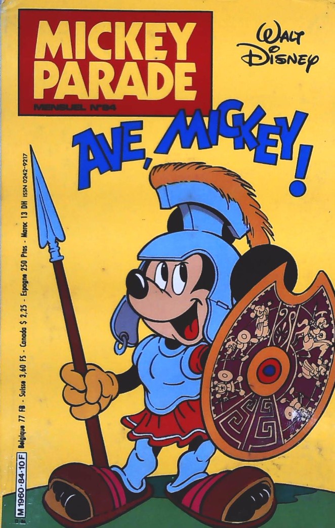 Livre Ave, Mickey! - Walt Disney (Livre d'occasion)