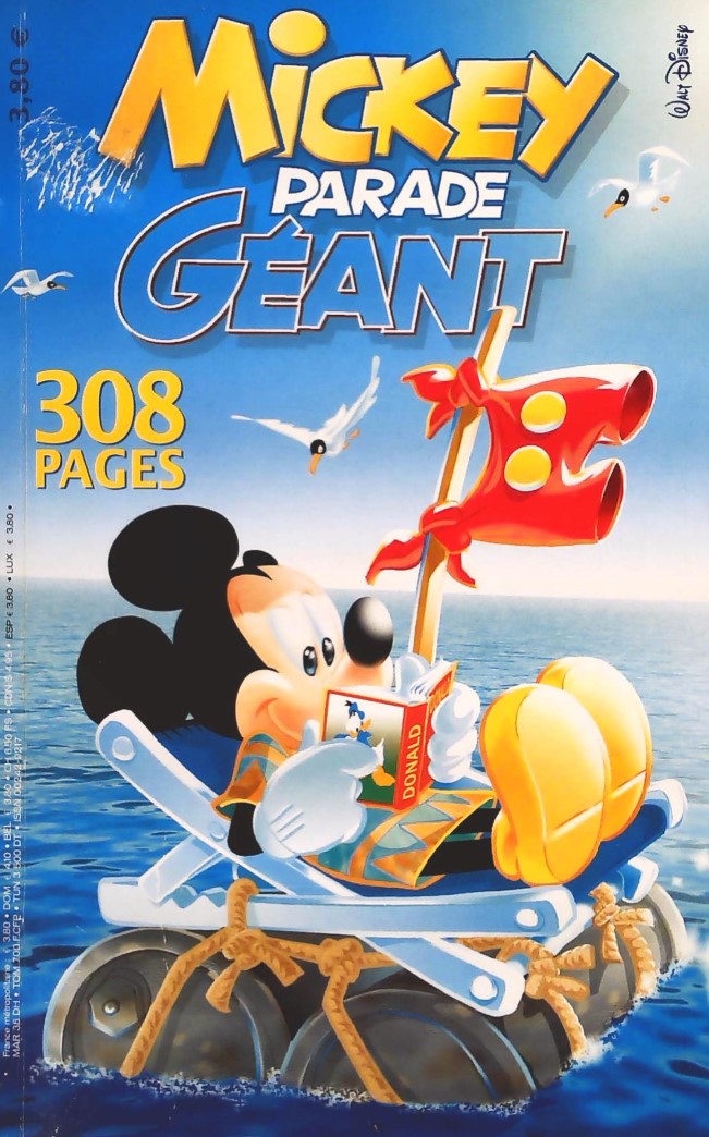Livre Mickey Parade Géant - Walt Disney (Livre d'occasion)