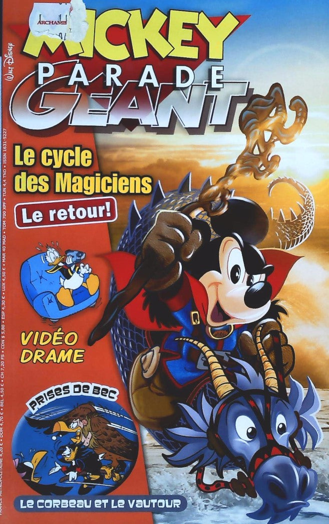 Livre Le cycle des magiciens : Le retour! - Walt Disney (Livre d'occasion)