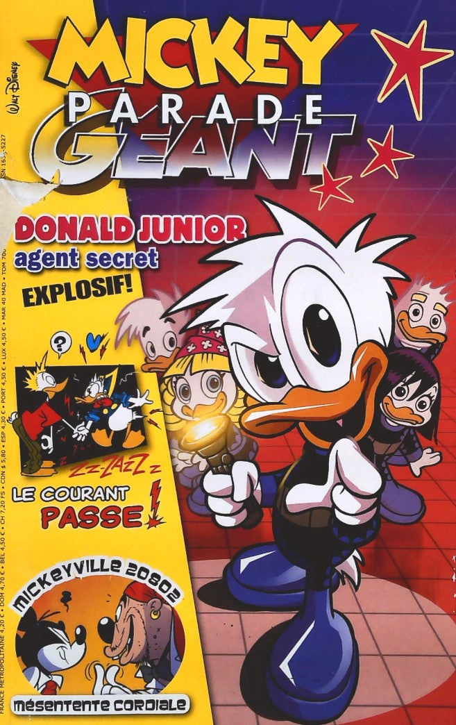 Livre Donald Junior : Agent secrets explosif! - Walt Disney (Livre d'occasion)