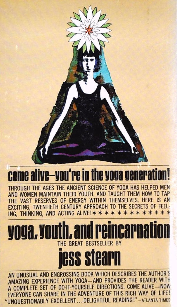 Livre Yoga, Youth, and Reincarnation - Jess Stearn (Livre d'occasion)