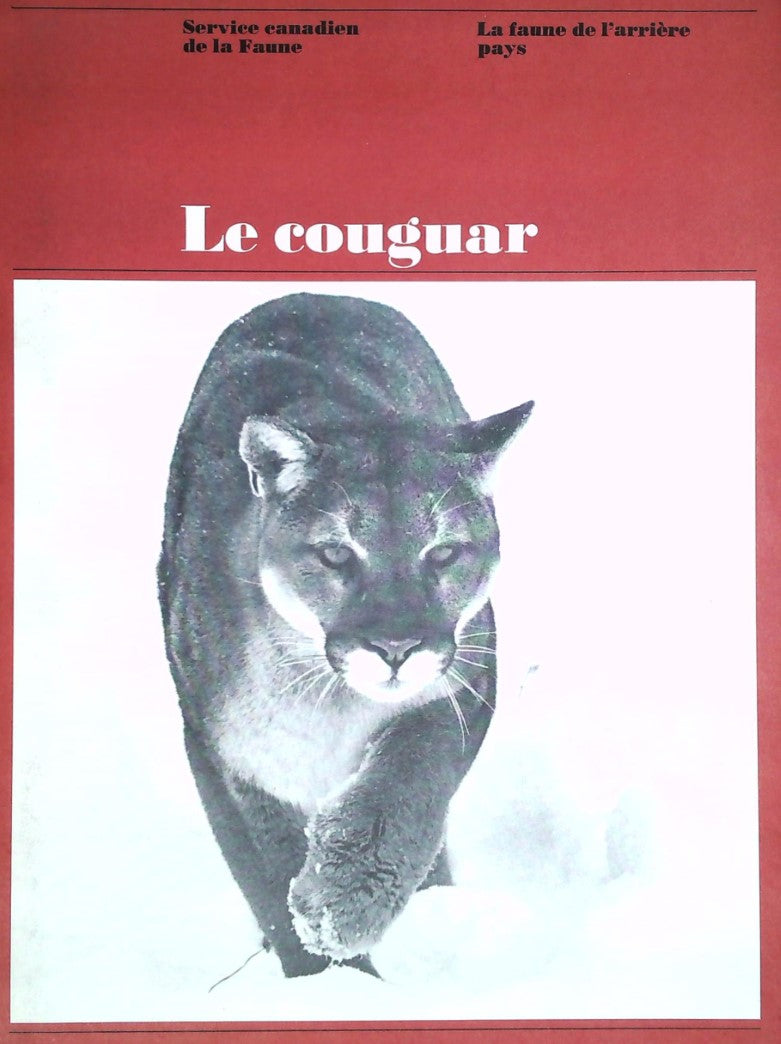 Livre Le cougar - Service canadien de la Faune (Livre d'occasion)